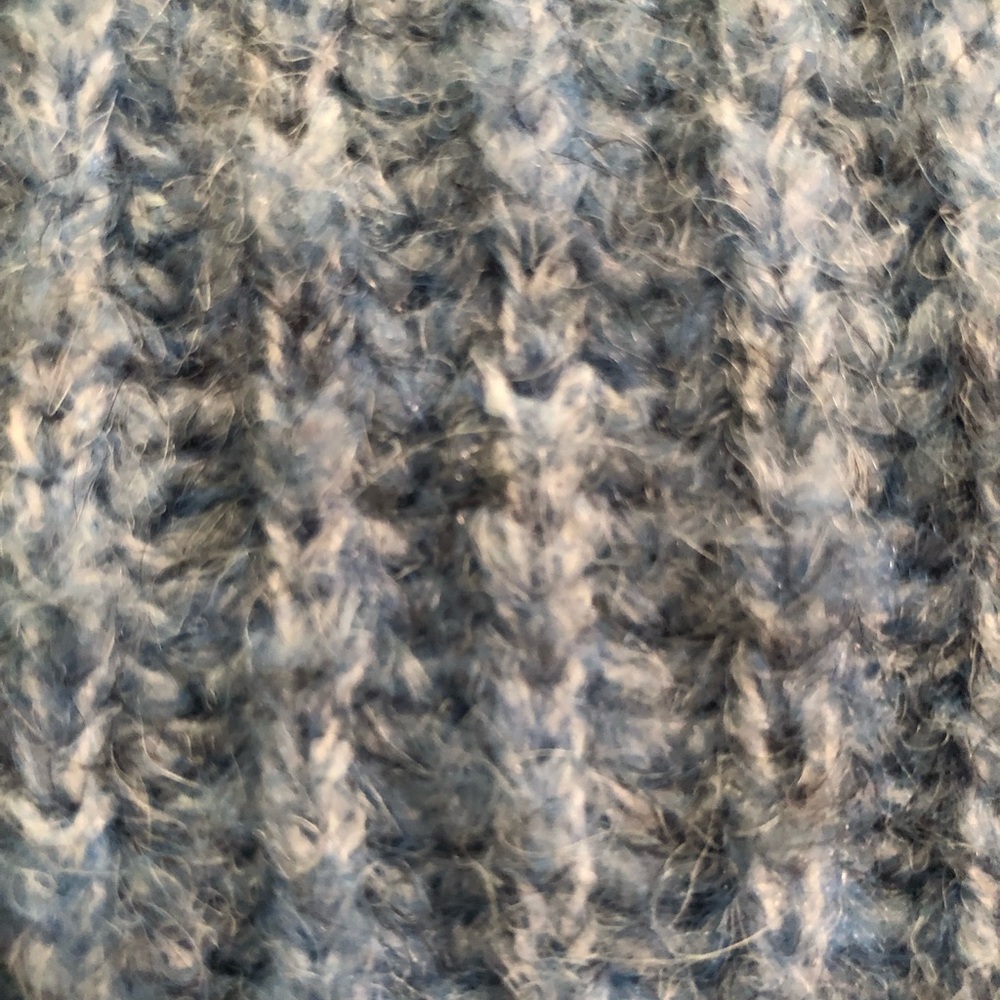 Frnch Paris Chunky Blue Soft  Sweater